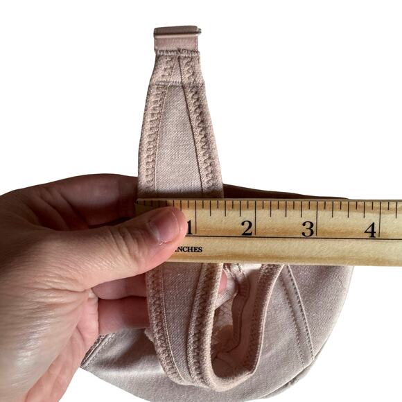 Glamorise 1241 Underwire Bra 36DD Front Close Lace Medium Brown NWT - Picture 8 of 9